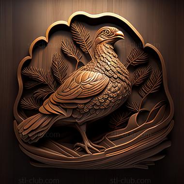 3D model st grouse (STL)